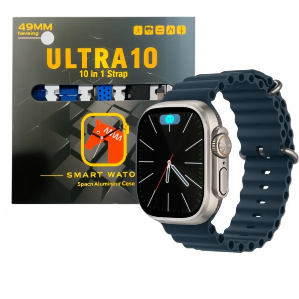 Ultra 10 Smartwatch With 10 Straps