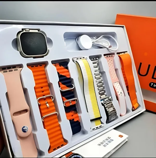 Ultra Smartwatch 2 With 7 Straps - Image 2